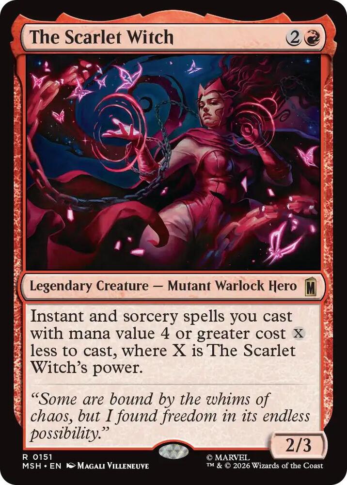 The Scarlet Witch 151 (Marvel Super Heroes)  - Foil | Good Games Modbury