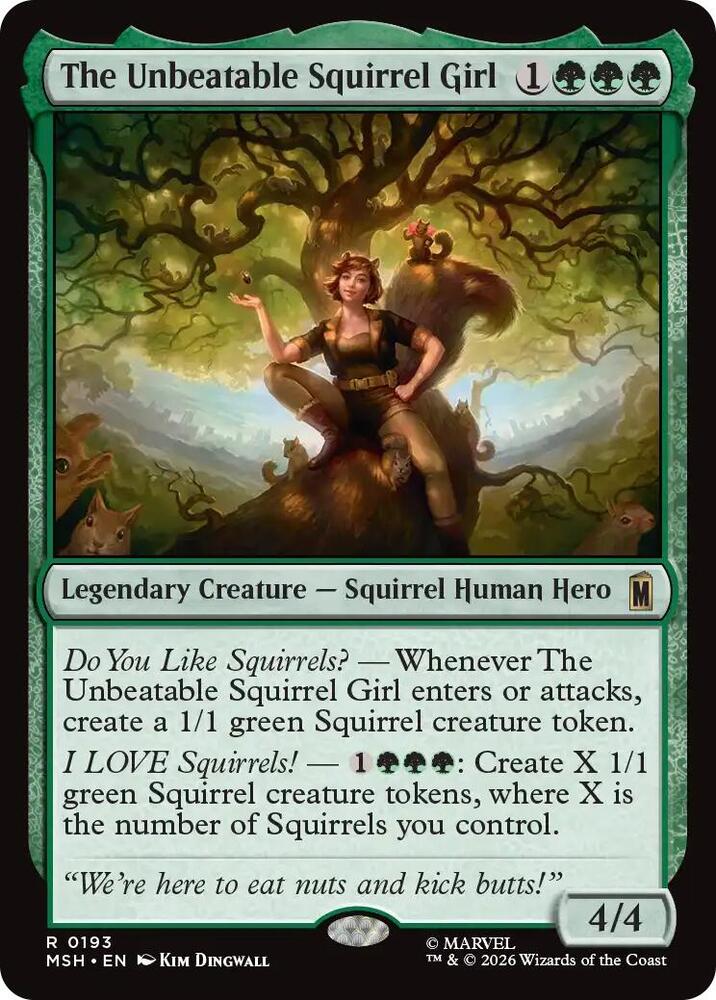 The Unbeatable Squirrel Girl 193 (Marvel Super Heroes)  - Foil | Good Games Modbury