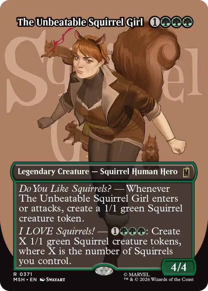 The Unbeatable Squirrel Girl 371 (Marvel Super Heroes)  - Borderless | Good Games Modbury