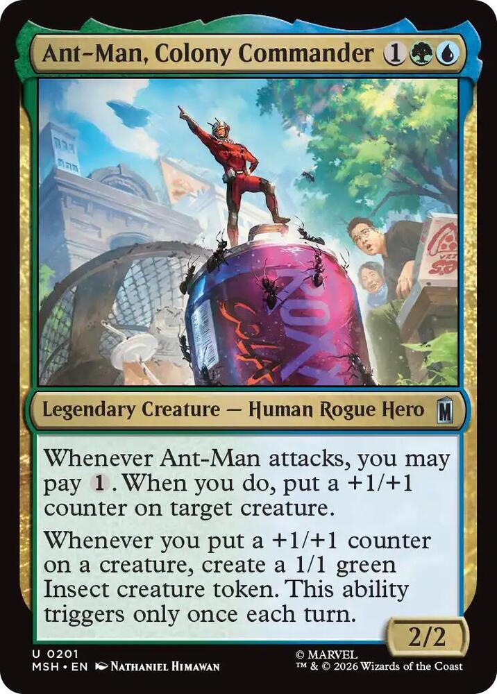 Ant-Man, Colony Commander 201 (Marvel Super Heroes)  - Foil | Good Games Modbury