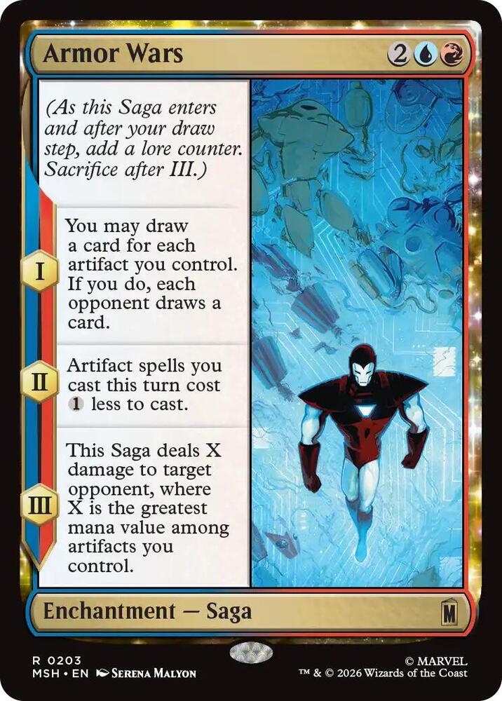 Armor Wars 203 (Marvel Super Heroes)  - Foil | Good Games Modbury