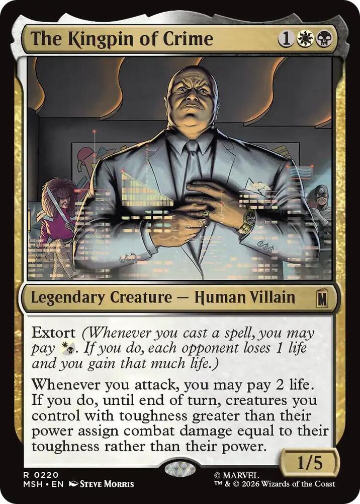 The Kingpin of Crime 220 (Marvel Super Heroes)  - Foil | Good Games Modbury