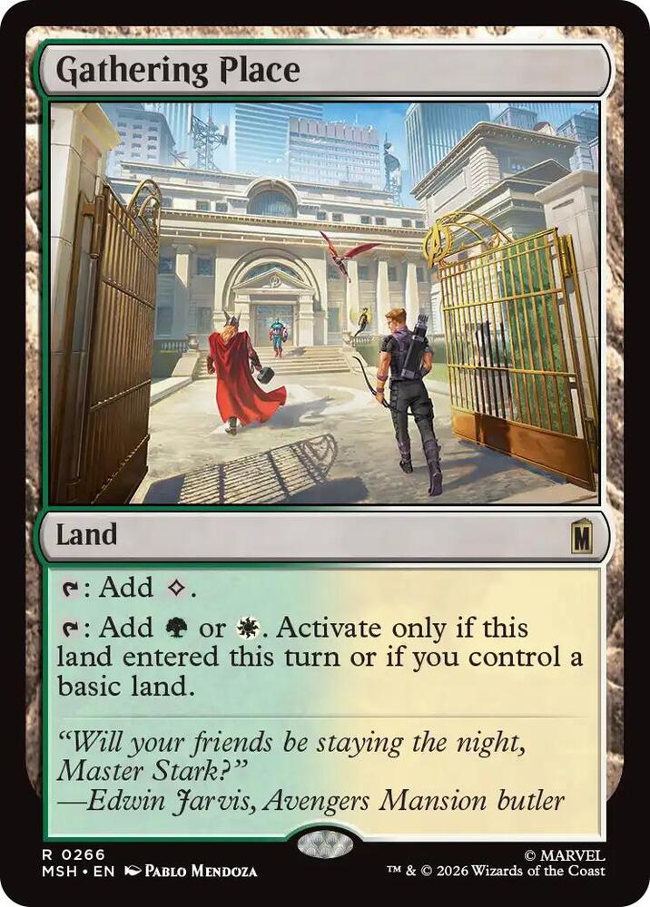 Gathering Place 266 (Marvel Super Heroes)  - Foil | Good Games Modbury