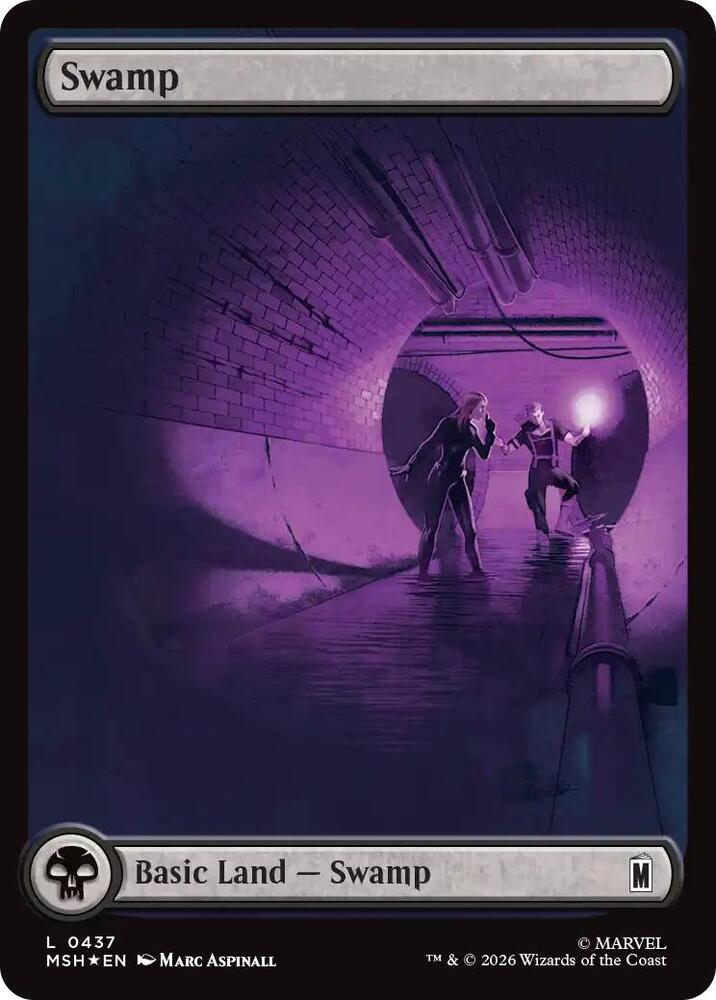 Swamp 437 (Marvel Super Heroes)  - Surge Foil | Good Games Modbury