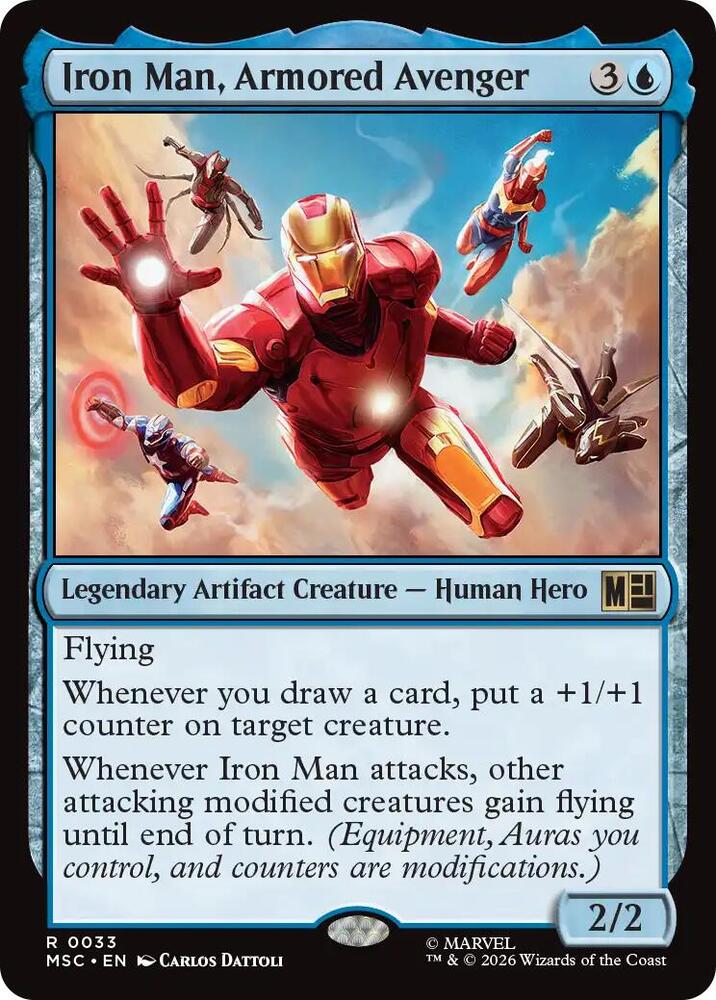 Iron Man, Armored Avenger 33 (Commander: Marvel Super Heroes)  | Good Games Modbury