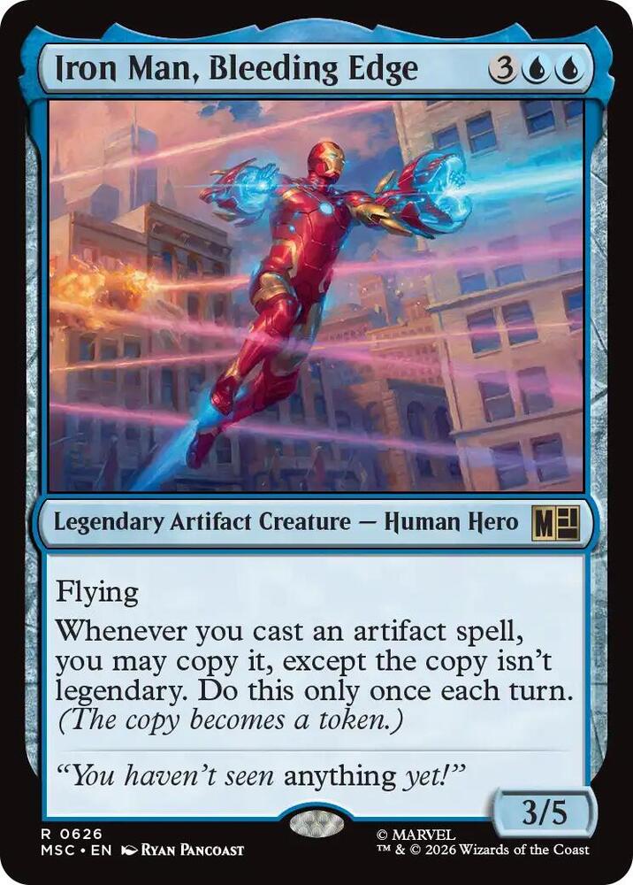 Iron Man, Bleeding Edge 626 (Commander: Marvel Super Heroes)  | Good Games Modbury