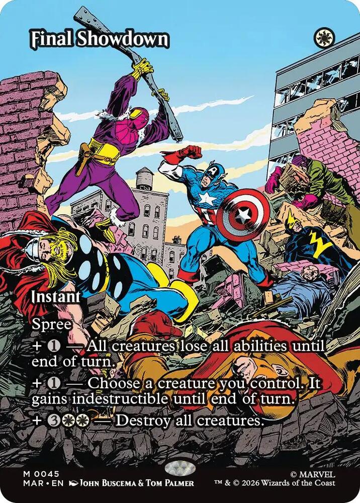 Final Showdown 45 (Marvel Universe Eternal-Legal)  - Borderless | Good Games Modbury