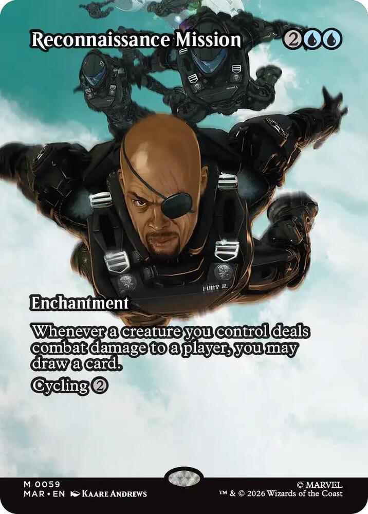 Reconnaissance Mission 59 (Marvel Universe Eternal-Legal)  - Borderless | Good Games Modbury