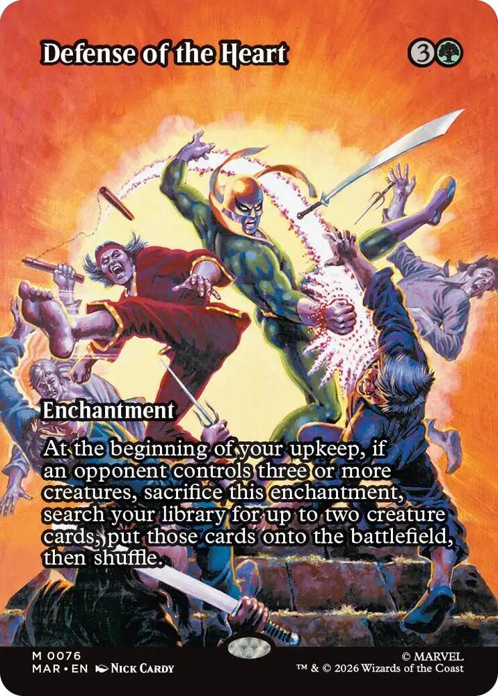 Defense of the Heart 76 (Marvel Universe Eternal-Legal)  - Borderless | Good Games Modbury