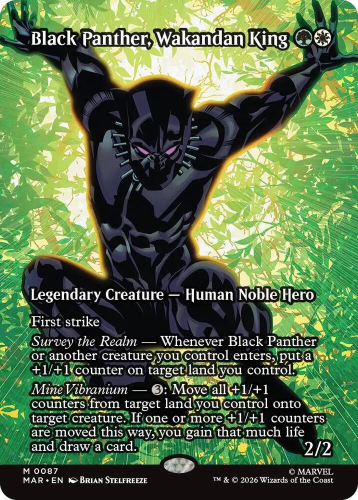Black Panther, Wakandan King 87 (Marvel Universe Eternal-Legal)  - Borderless | Good Games Modbury