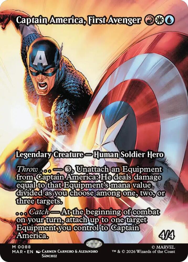 Captain America, First Avenger 88 (Marvel Universe Eternal-Legal)  - Borderless | Good Games Modbury
