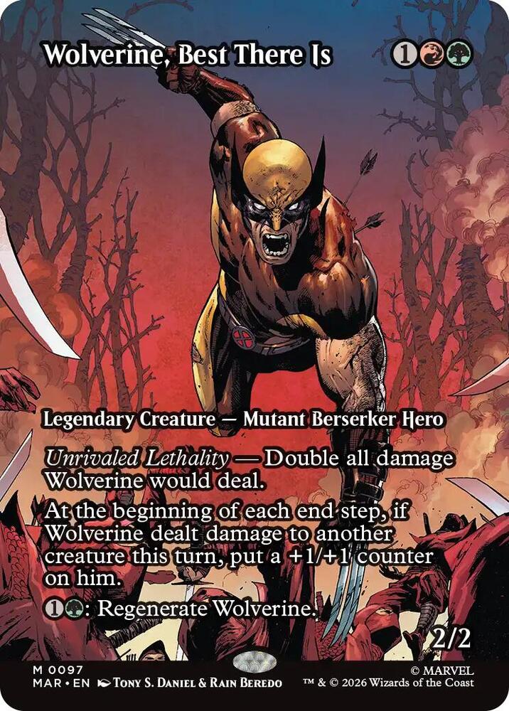 Wolverine, Best There Is 97 (Marvel Universe Eternal-Legal)  - Borderless | Good Games Modbury