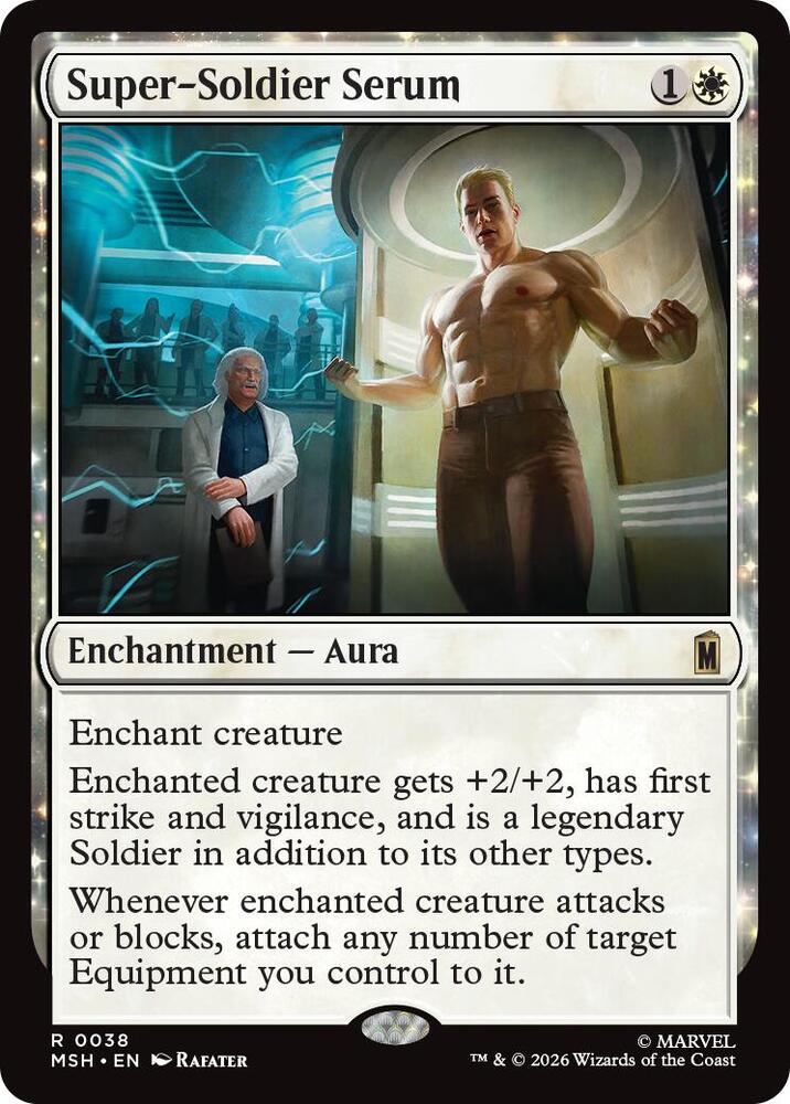 Super-Soldier Serum 38 (Marvel Super Heroes)  - Foil | Good Games Modbury