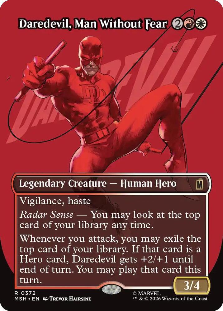 Daredevil, Man Without Fear 372 (Marvel Super Heroes)  - Borderless | Good Games Modbury