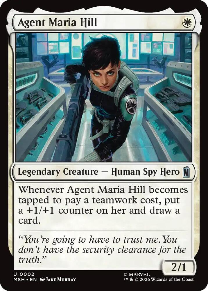Agent Maria Hill 2 (Marvel Super Heroes)  - Foil | Good Games Modbury