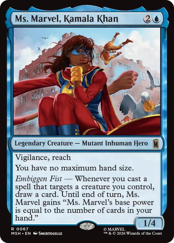 Ms Marvel Kamala Khan 67 (Marvel Super Heroes)  - Foil | Good Games Modbury