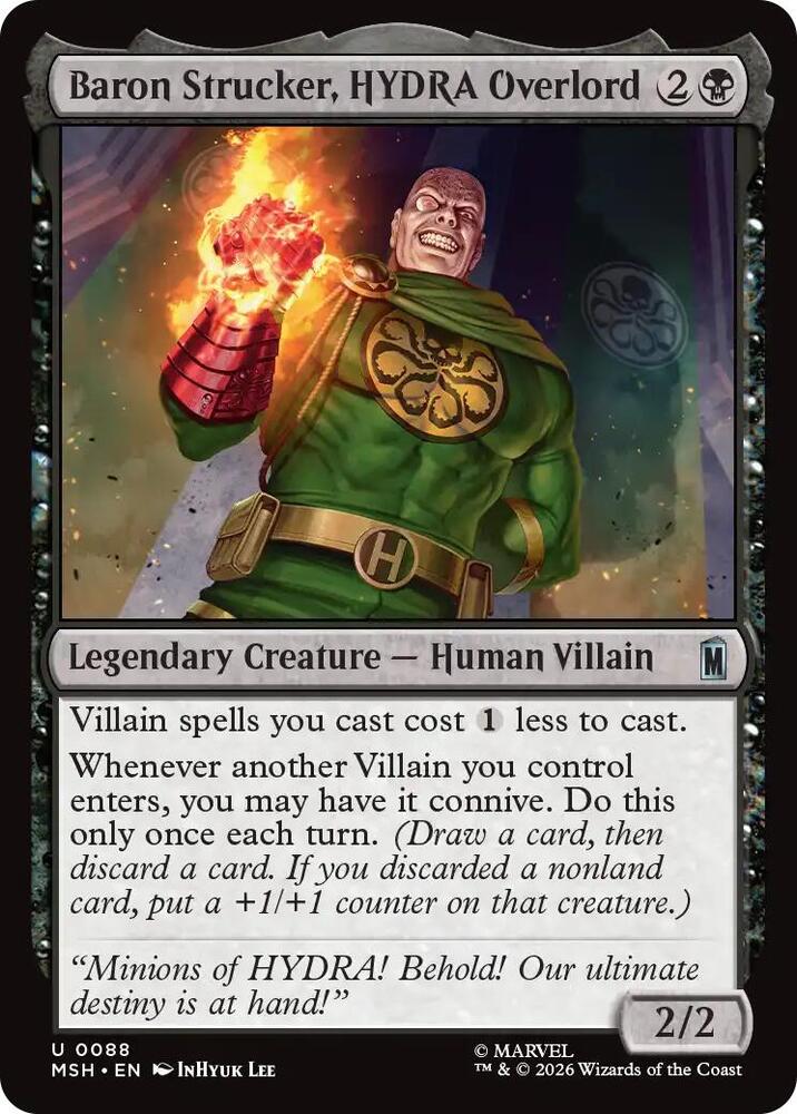 Baron Strucker, HYDRA Overlord 88 (Marvel Super Heroes)  | Good Games Modbury