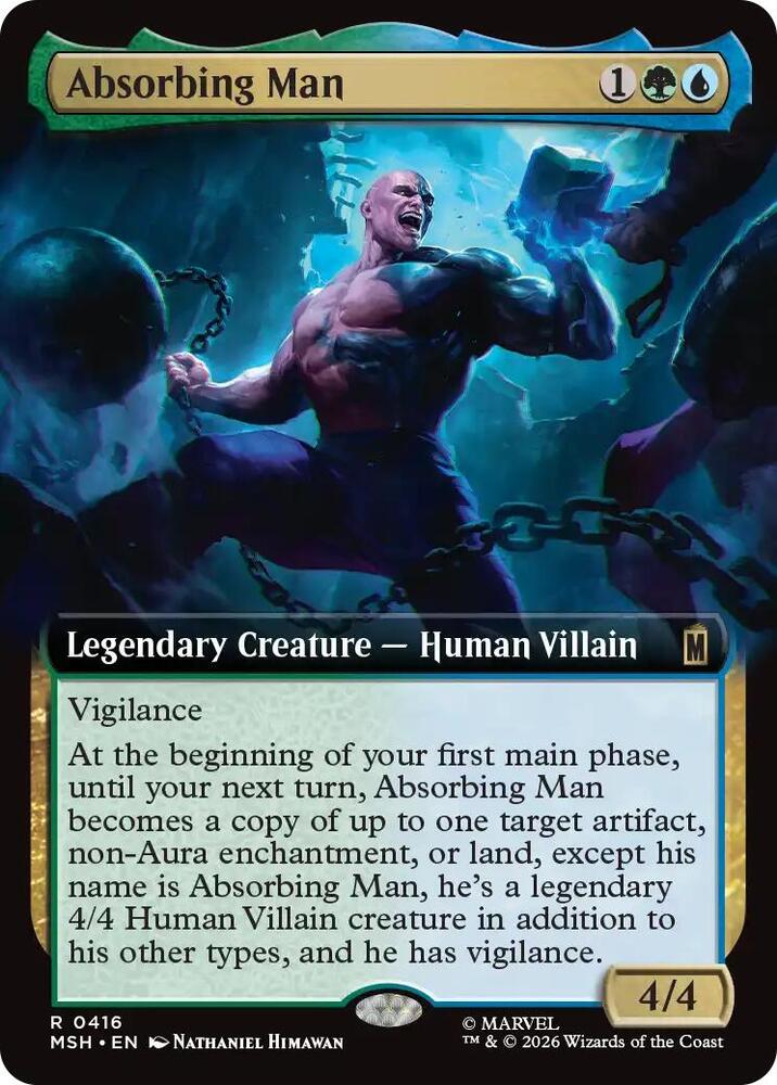 Absorbing Man [Dupe] 416 (Marvel Super Heroes)  - Extended Art | Good Games Modbury