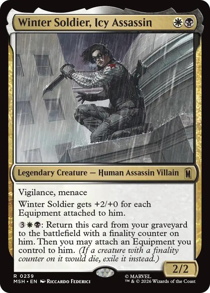Winter Soldier, Icy Assassin 239 (Marvel Super Heroes)  - Foil | Good Games Modbury