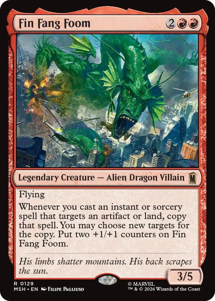 Fin Fang Foom 129 (Marvel Super Heroes)  | Good Games Modbury