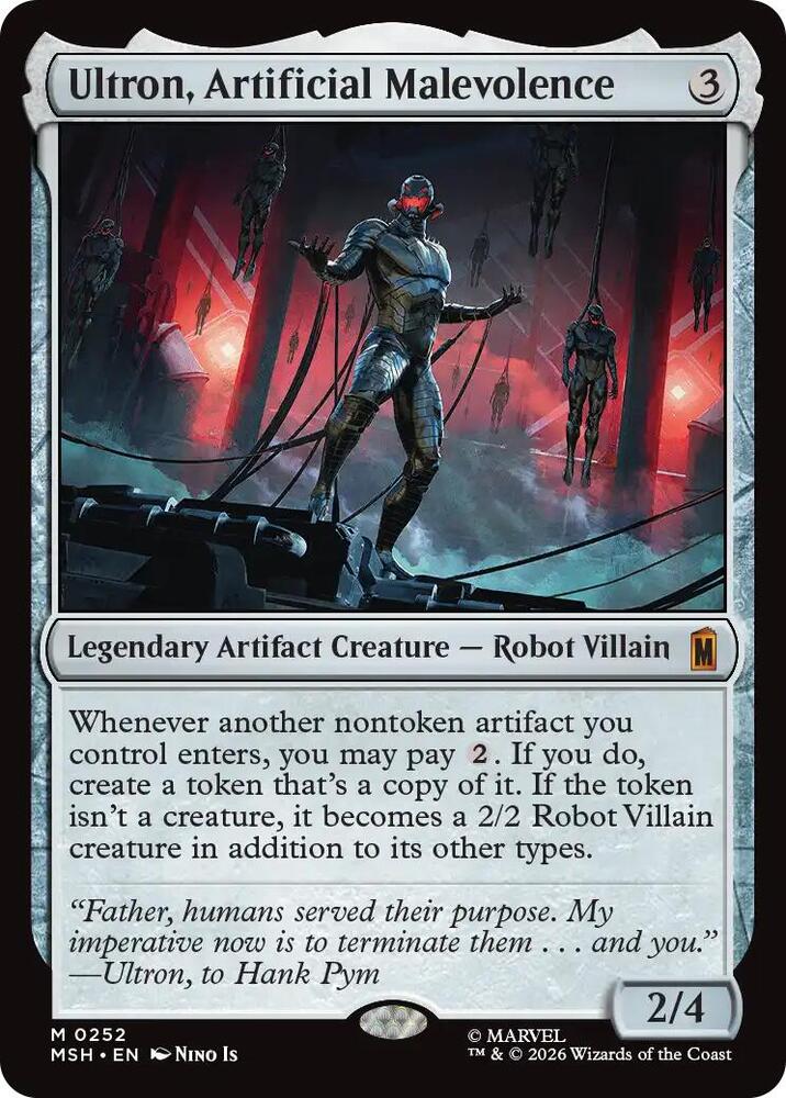 Ultron, Artificial Malevolence 252 (Marvel Super Heroes)  | Good Games Modbury