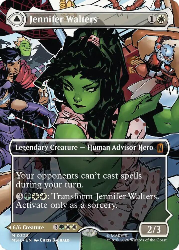 Jennifer Walters // The Sensational She-Hulk 328 (Marvel Super Heroes)  - Borderless | Good Games Modbury