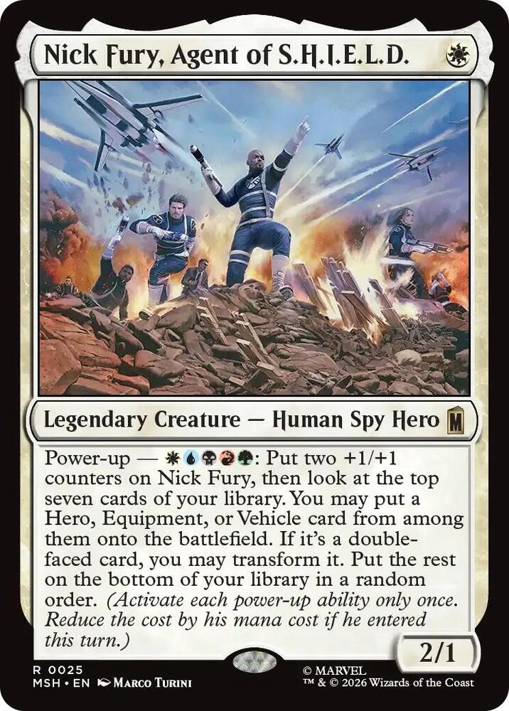 Nick Fury, Agent of S.H.I.E.L.D. 25 (Marvel Super Heroes)  - Foil | Good Games Modbury