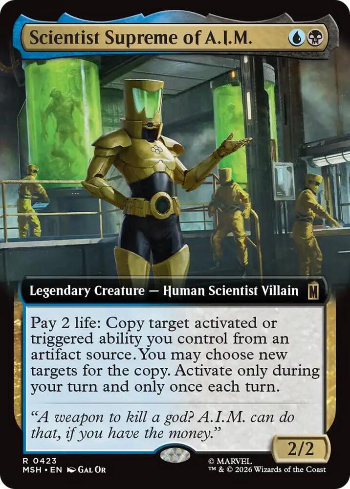 Scientist Supreme of A.I.M. 423 (Marvel Super Heroes)  - Extended Art | Good Games Modbury