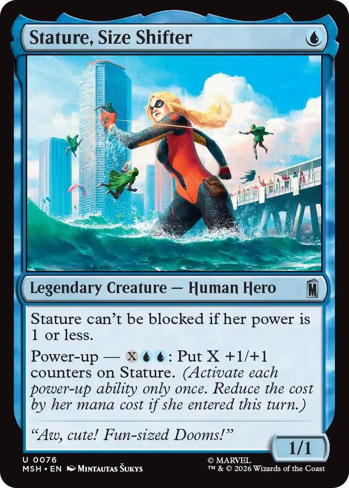 Stature, Size Shifter 76 (Marvel Super Heroes)  - Foil | Good Games Modbury