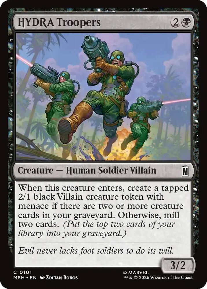 HYDRA Troopers 101 (Marvel Super Heroes)  - Foil | Good Games Modbury