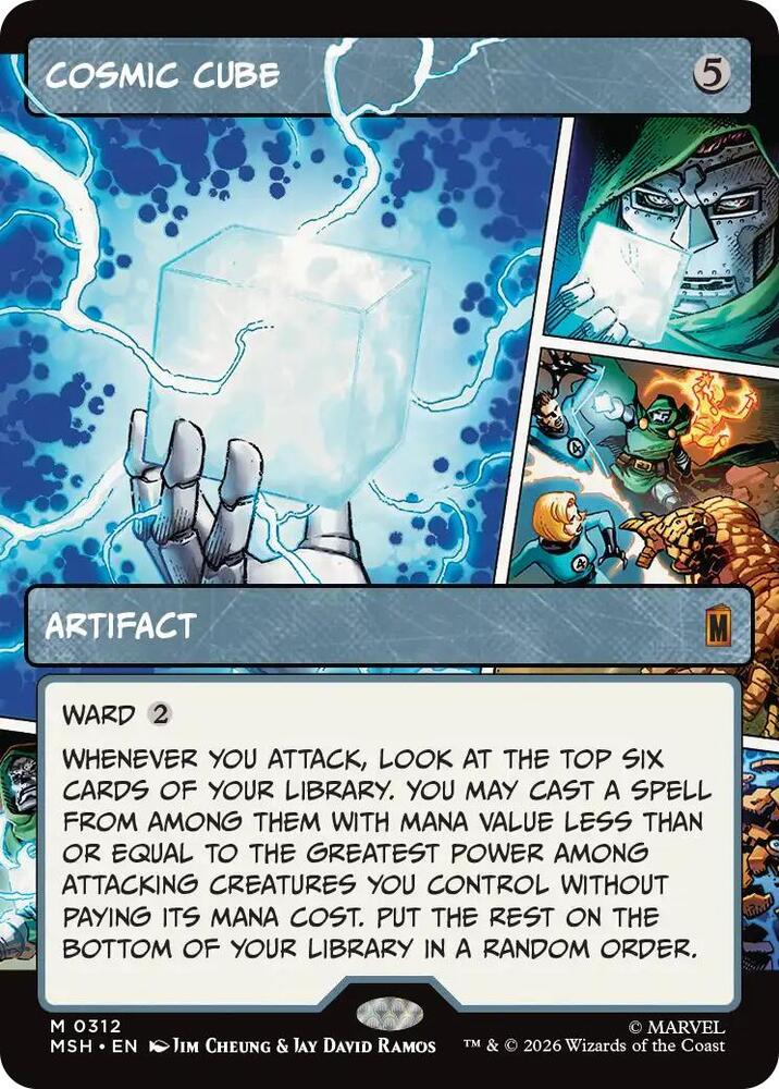 Cosmic Cube 312 (Marvel Super Heroes)  - Showcase | Good Games Modbury