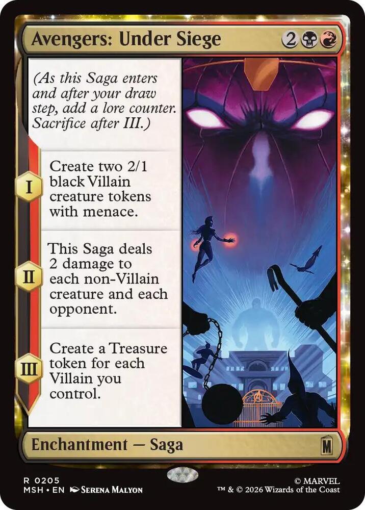 Avengers: Under Siege 205 (Marvel Super Heroes)  - Foil | Good Games Modbury