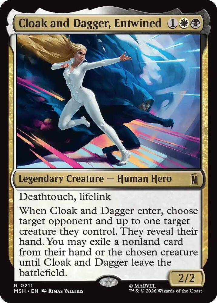 Cloak and Dagger, Entwined 211 (Marvel Super Heroes)  | Good Games Modbury