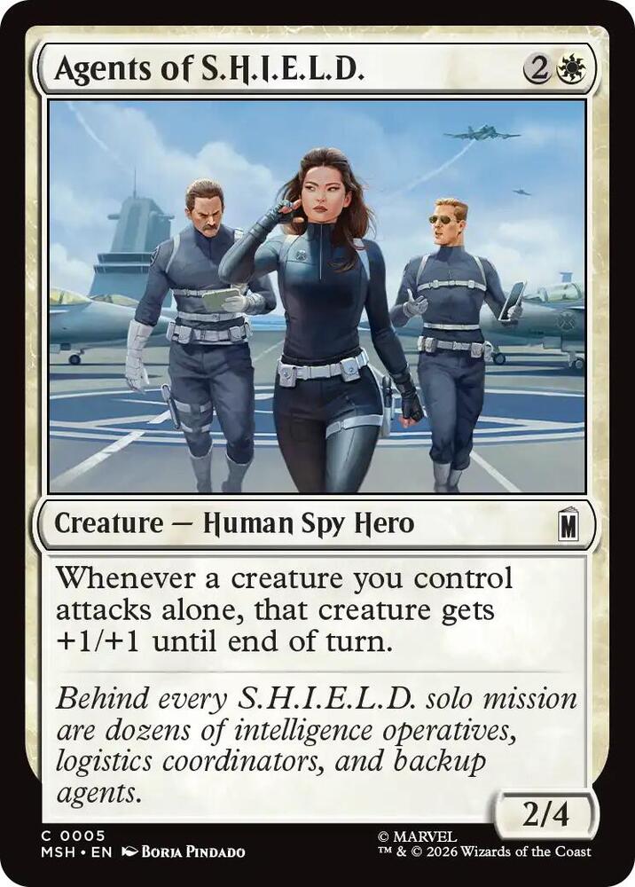 Agents of S.H.I.E.L.D. 5 (Marvel Super Heroes)  - Foil | Good Games Modbury