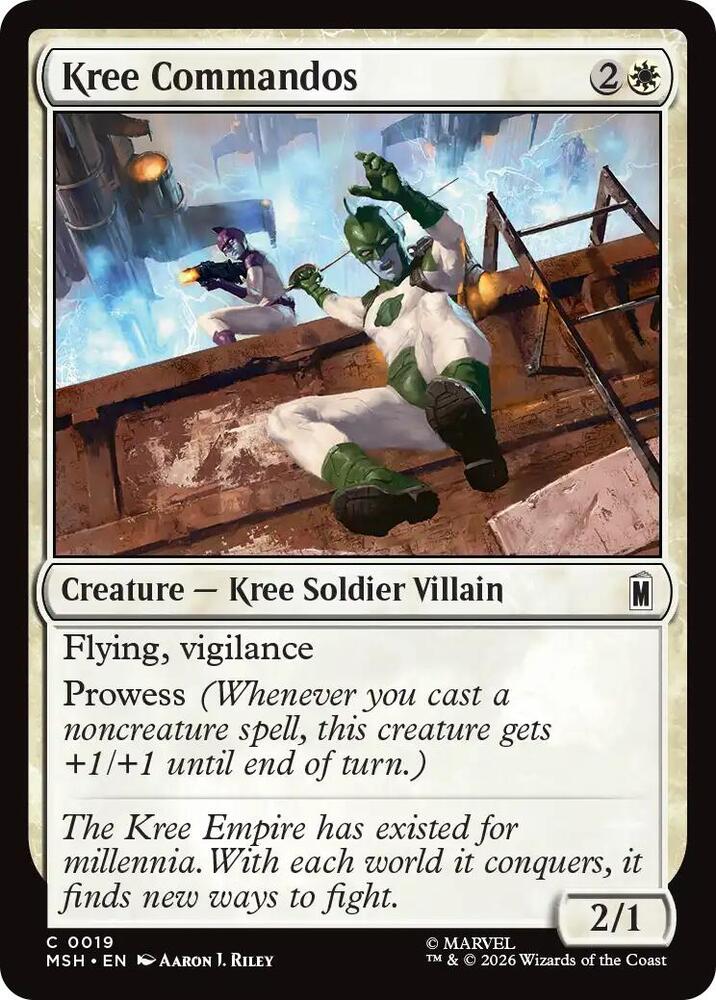 Kree Commandos 19 (Marvel Super Heroes)  - Foil | Good Games Modbury