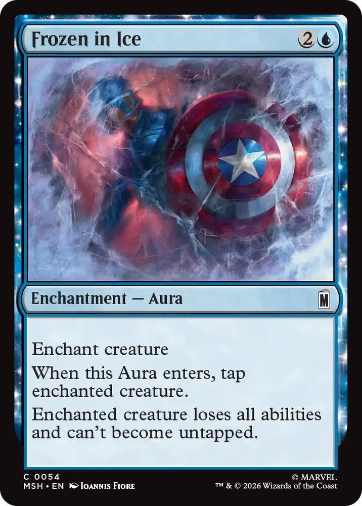 Frozen in Ice 54 (Marvel Super Heroes)  - Foil | Good Games Modbury