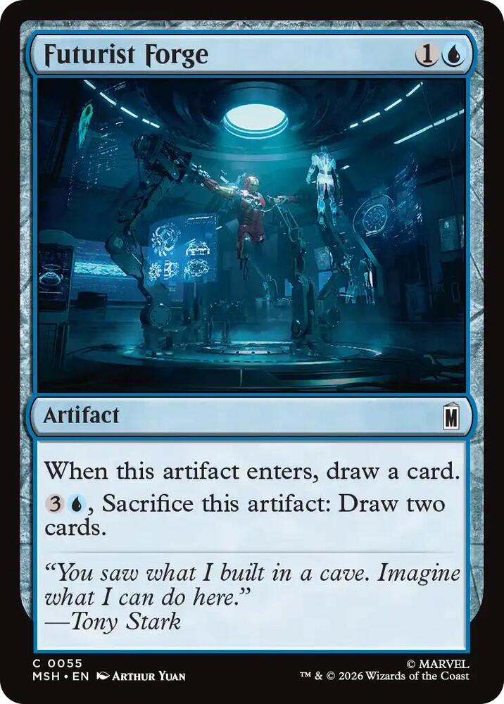 Futurist Forge 55 (Marvel Super Heroes)  - Foil | Good Games Modbury