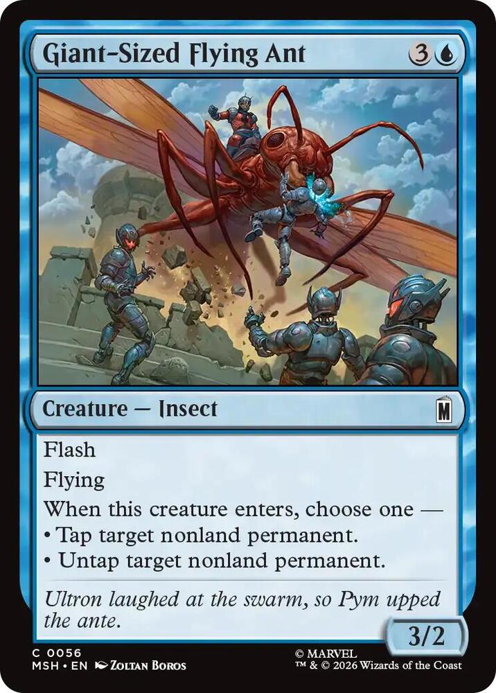 Giant-Sized Flying Ant 56 (Marvel Super Heroes)  - Foil | Good Games Modbury