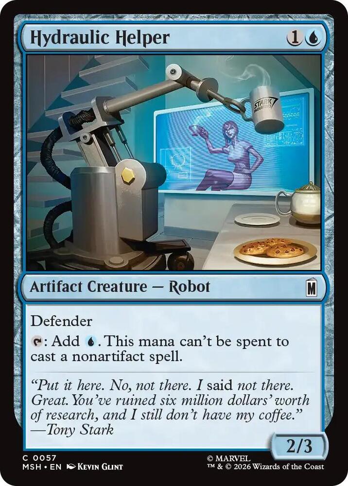 Hydraulic Helper 57 (Marvel Super Heroes)  - Foil | Good Games Modbury