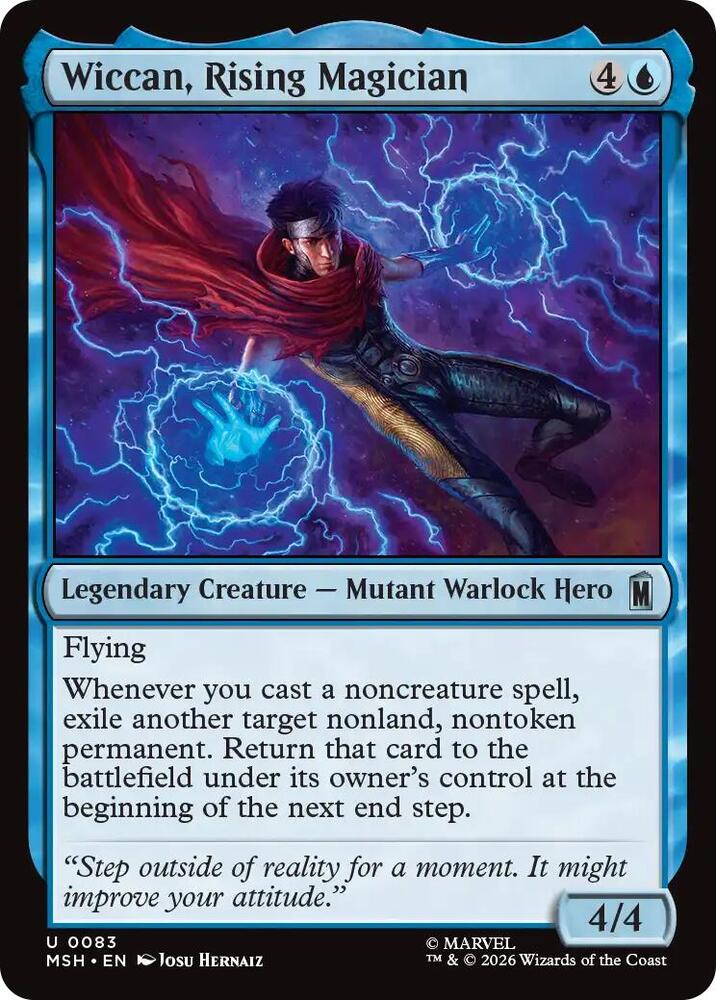Wiccan, Rising Magician 83 (Marvel Super Heroes)  | Good Games Modbury