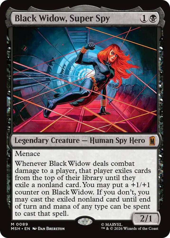Black Widow, Super Spy 89 (Marvel Super Heroes)  | Good Games Modbury