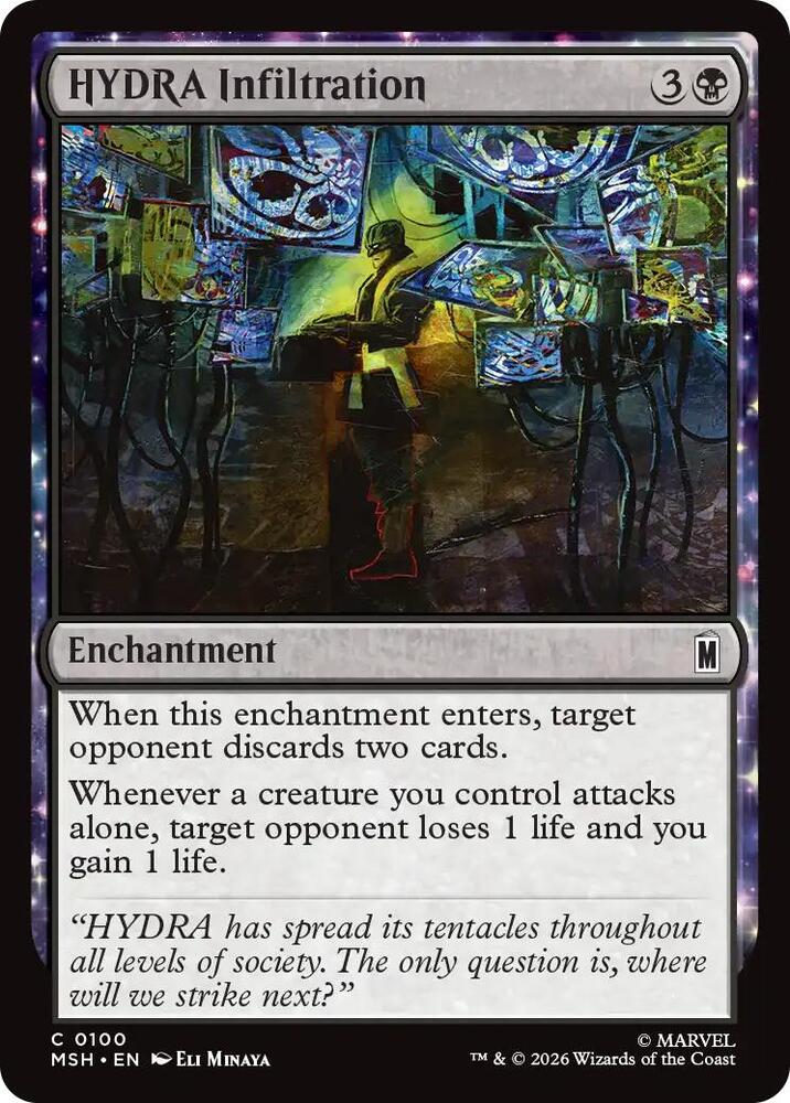 HYDRA Infiltration 100 (Marvel Super Heroes)  - Foil | Good Games Modbury