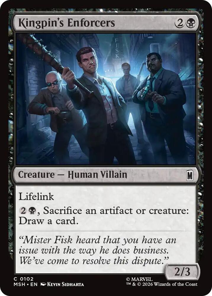 Kingpin's Enforcers 102 (Marvel Super Heroes)  | Good Games Modbury