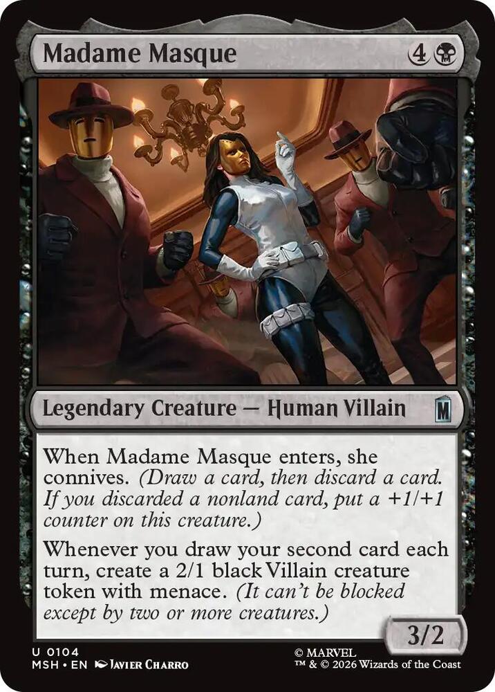Madame Masque 104 (Marvel Super Heroes)  - Foil | Good Games Modbury