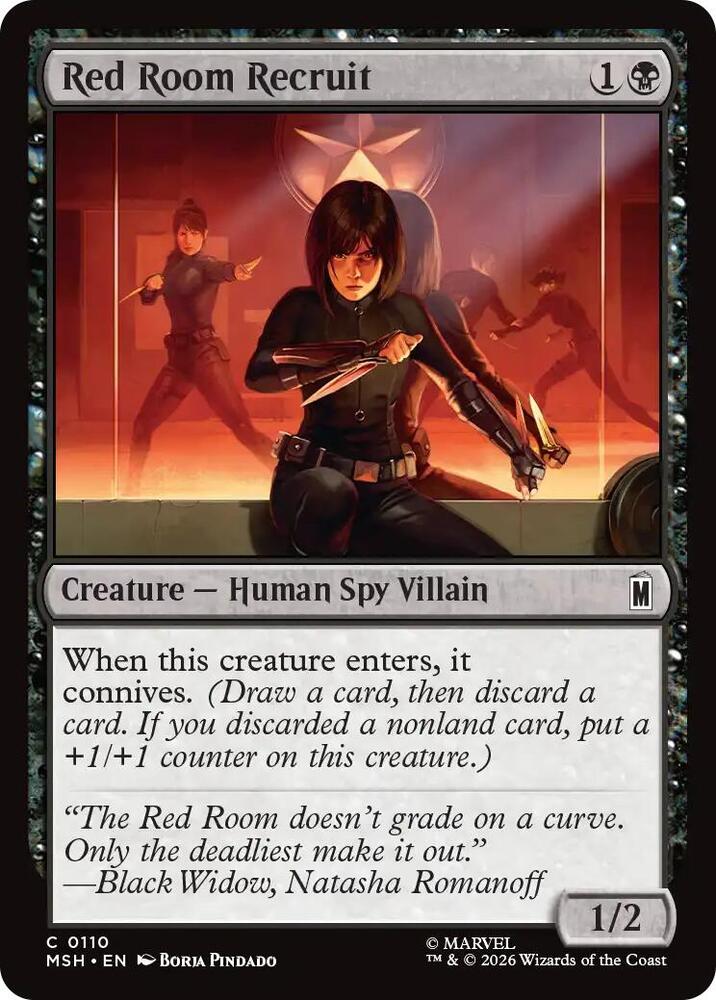 Red Room Recruit 110 (Marvel Super Heroes)  | Good Games Modbury