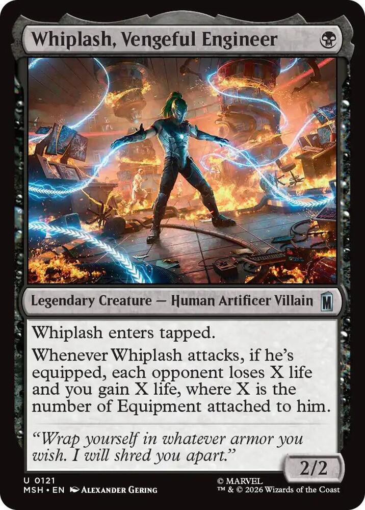 Whiplash, Vengeful Engineer 121 (Marvel Super Heroes)  | Good Games Modbury