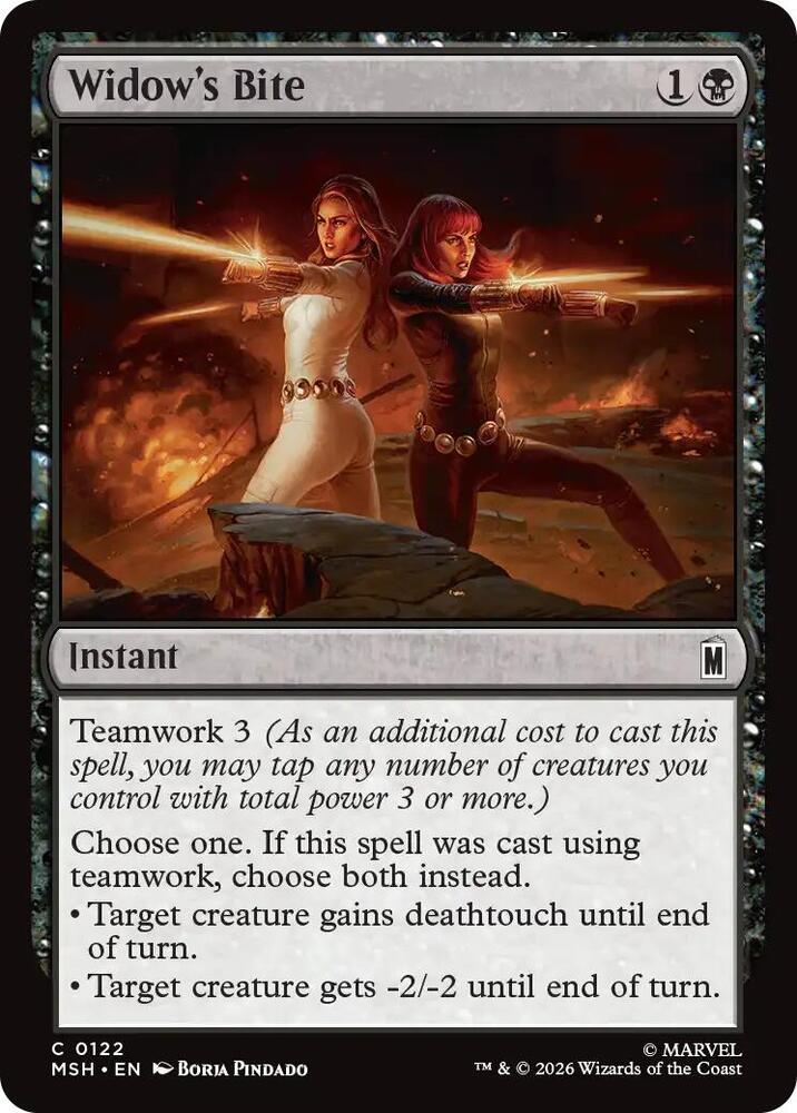 Widow's Bite 122 (Marvel Super Heroes)  - Foil | Good Games Modbury