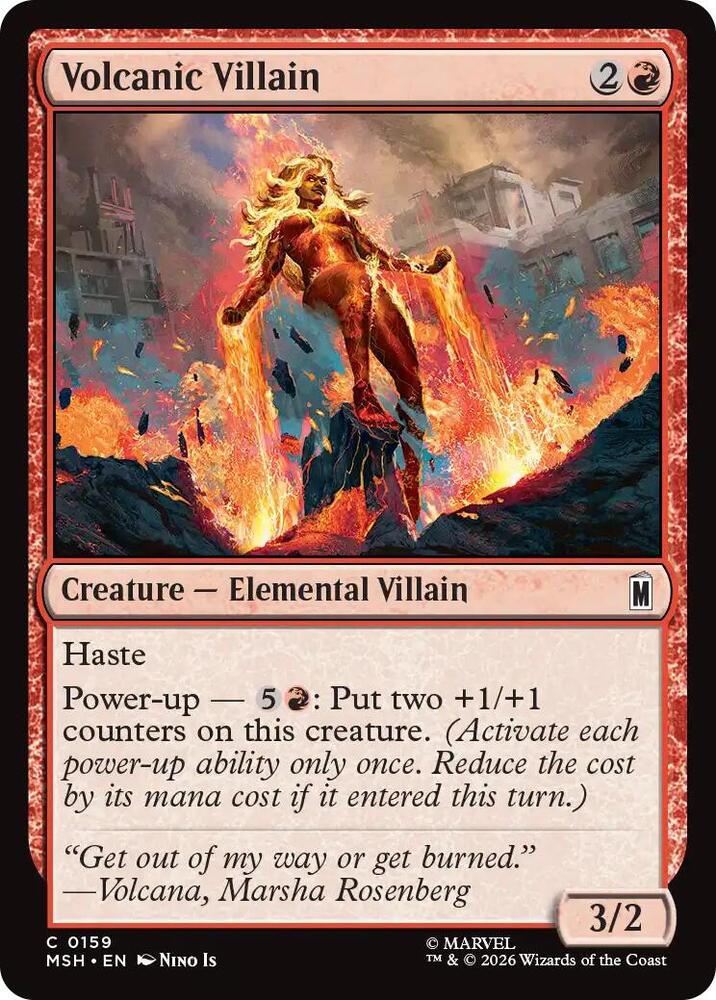 Volcanic Villain 159 (Marvel Super Heroes)  | Good Games Modbury