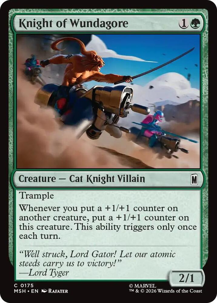 Knight of Wundagore 175 (Marvel Super Heroes)  - Foil | Good Games Modbury