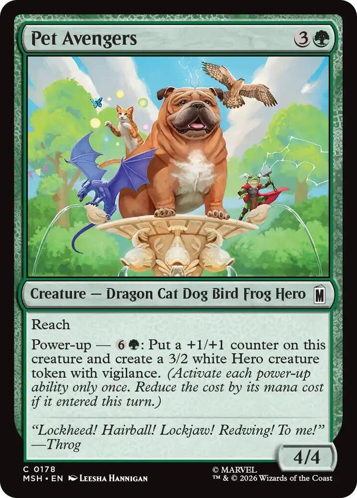 Pet Avengers 178 (Marvel Super Heroes)  - Foil | Good Games Modbury